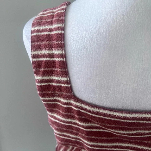 Lucky Brand Maeve and Cream Striped Square Neck Tank Top - Picture 12 of 15